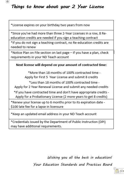 Renew a Teaching License in ND University of North Dakota